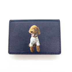世界にひとつ オーダーメイド うちの子 名刺ケース カードケース ペット 親ばか 写真  猫 犬 メモリアル 6枚目の画像