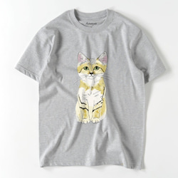 砂漠の天使　スナネコ　Tシャツ　メンズ　ゆるかわ　野生猫　ユニセックス　すなー 4枚目の画像