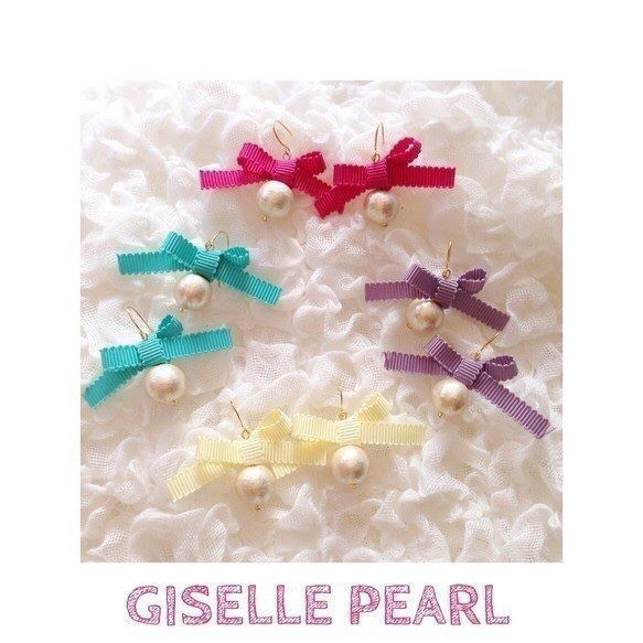Giselle pearl ”mint” 2枚目の画像