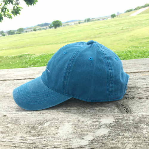 コットンキャップ ターコイズブルー キャップ 帽子 メンズ