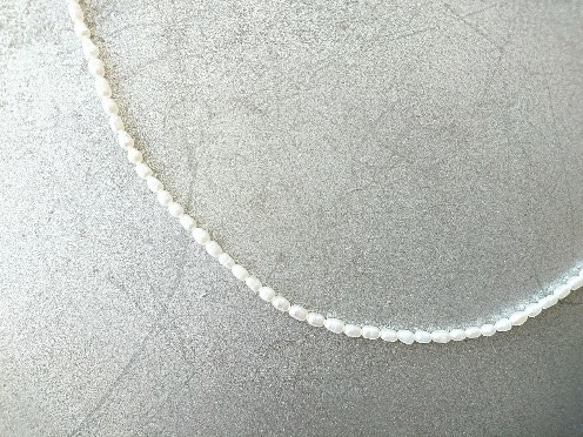 淡水パール6mm! (ベビーパール)ネックレス 5枚目の画像