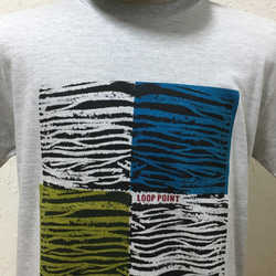 ループポイント・アッシュグレー・Tシャツ【2TN-004-AS】 3枚目の画像