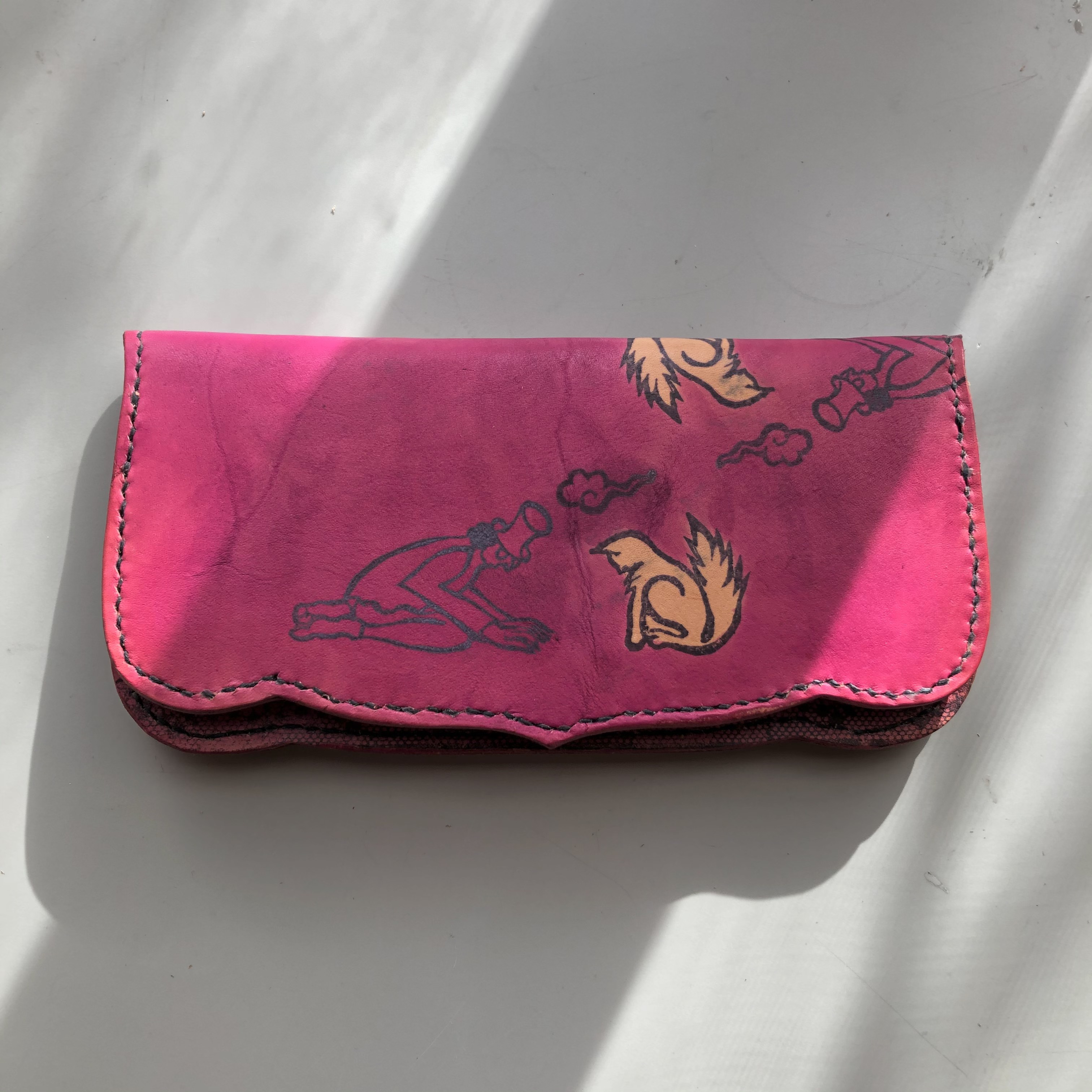 ご挨拶猫柄　長財布 10,650円