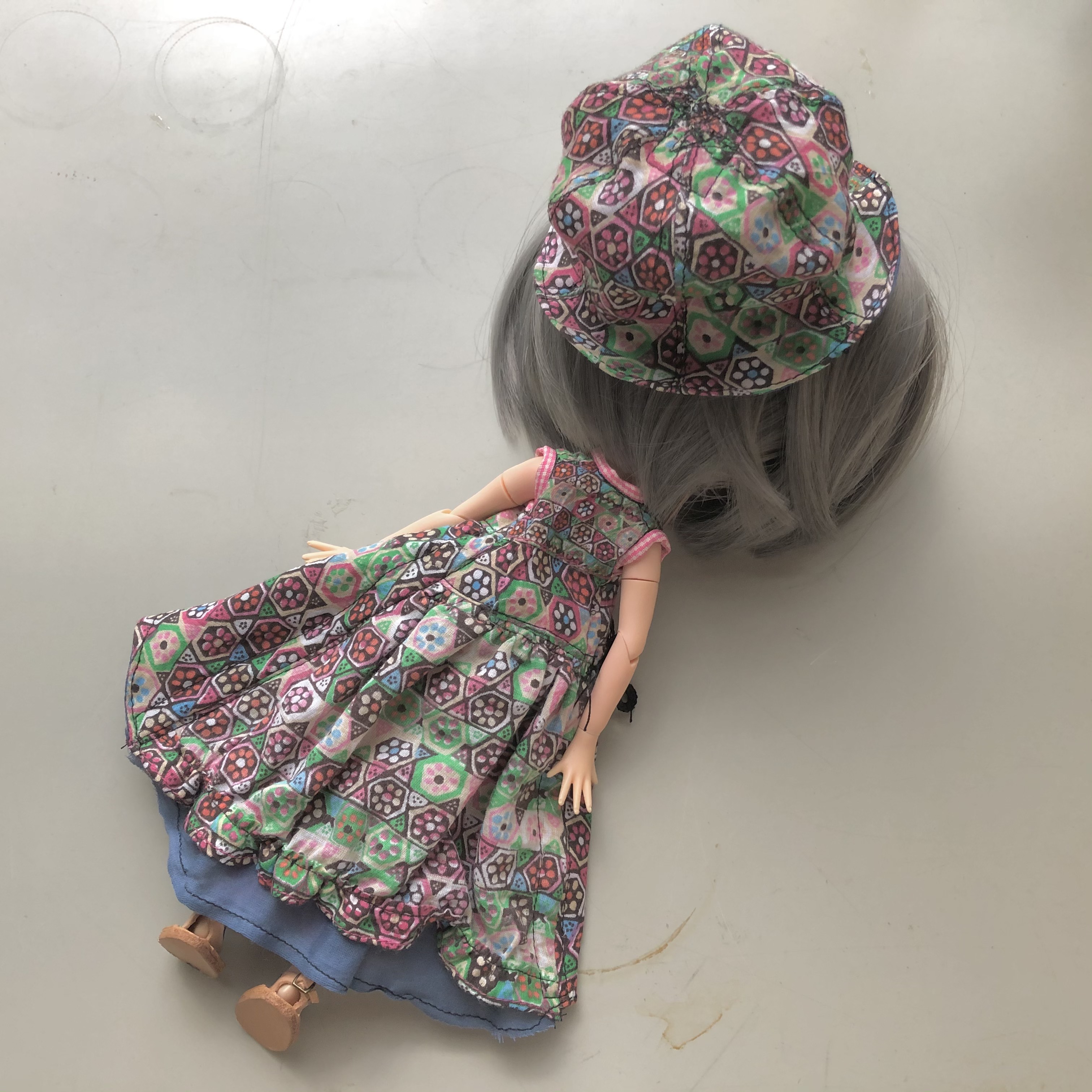 ブライスさんの夏のふわふわワンピセット