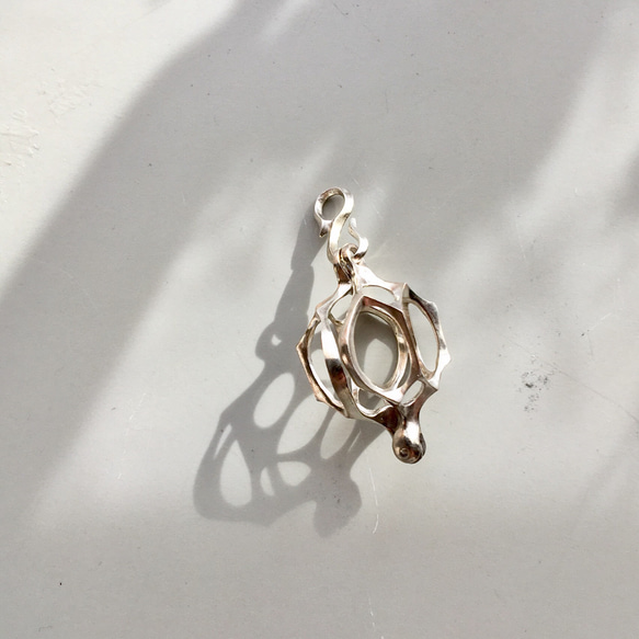 鳥籠 シルバーペンダント ネックレス・ペンダント 七風世界 通販