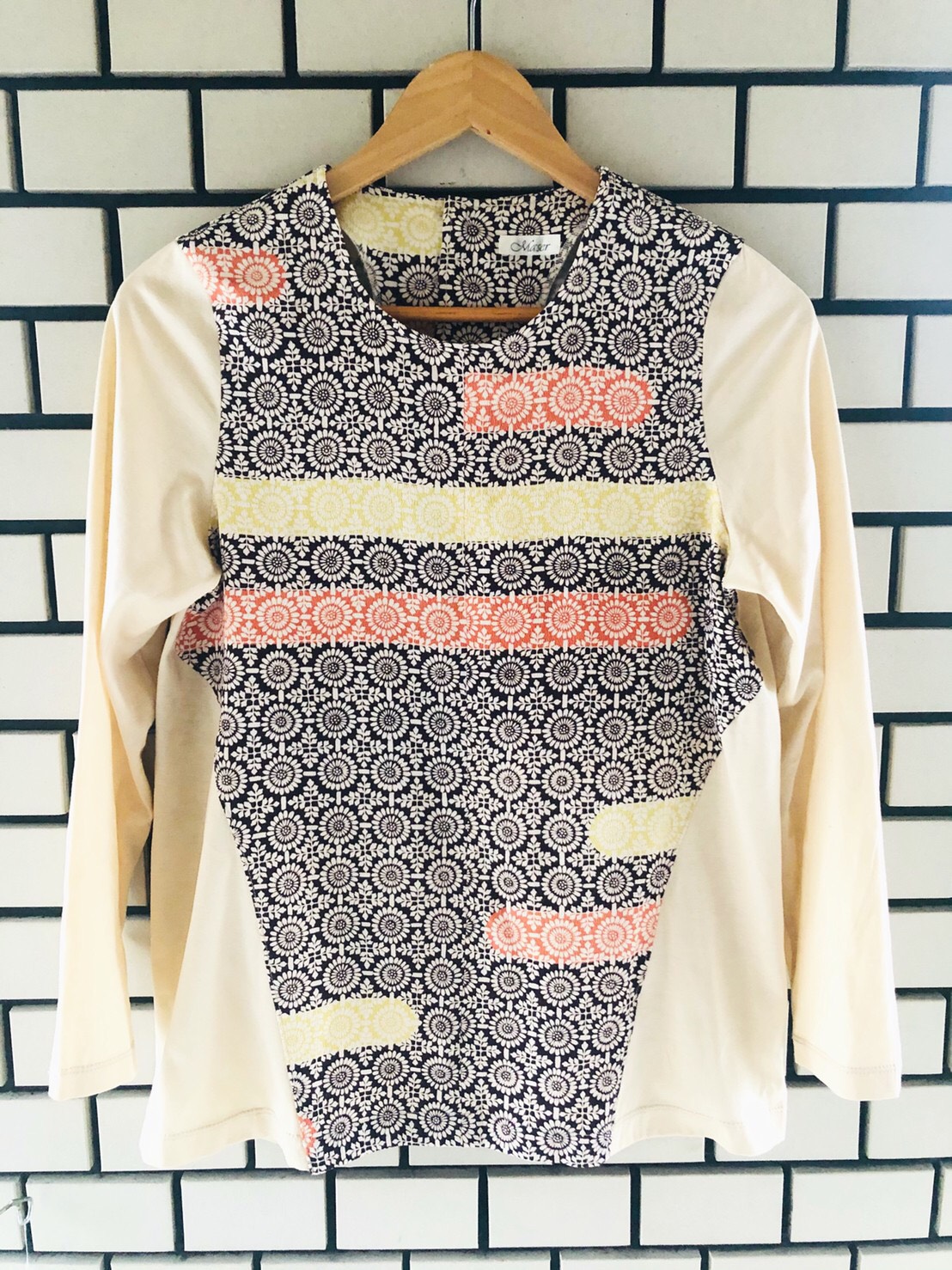 着物リメイク　カットソー