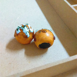 章魚燒 磁鐵 擬真食物 DIY吊飾/配件/造型磁鐵  手作 (單個價錢) warai手作 第3張的照片