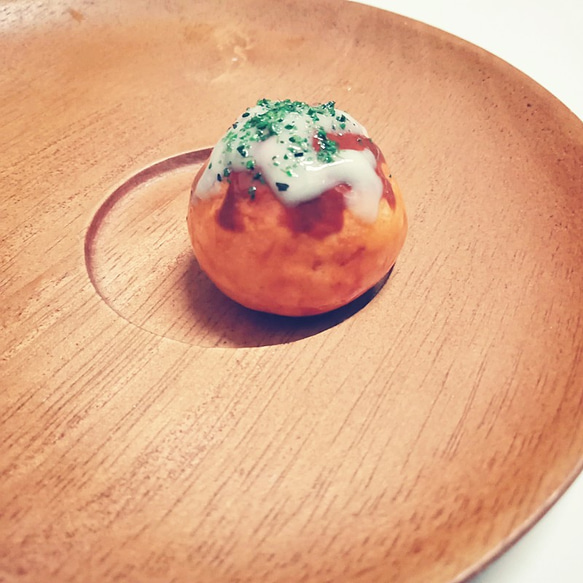 章魚燒 磁鐵 擬真食物 居家裝飾 造型磁鐵   warai手作 第1張的照片
