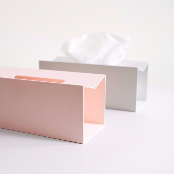M / tissue box - Gray 第8張的照片