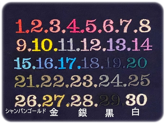 女の子ランチョンマット（ネイビー×ネイビー） 3枚目の画像