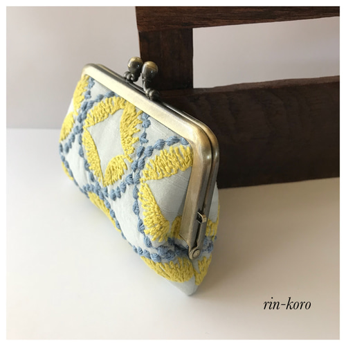 受注生産】ミニがま口ポーチ＊HOSHITam＊ミナペルホネン がま口 rin
