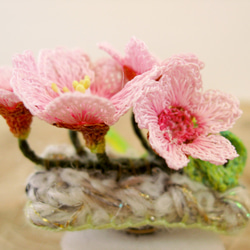 桜 タックピン -ピンク- 2枚目の画像