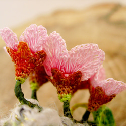 桜 タックピン -ピンク- 4枚目の画像