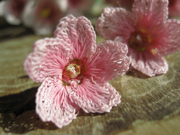 桜 ピアス 2枚目の画像