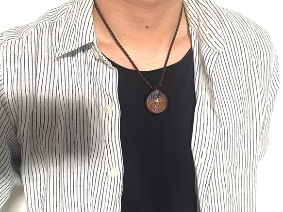 Opal InsideDot Pendant 2枚目の画像