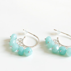 amazonite*silverpierce 2枚目の画像