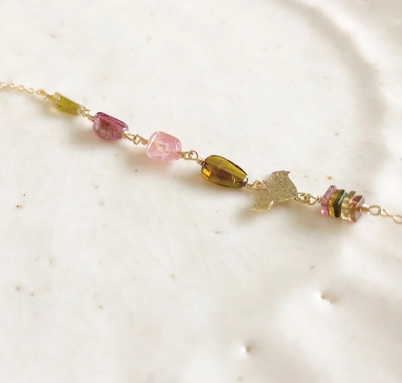 tourmaline*bracelet 2枚目の画像