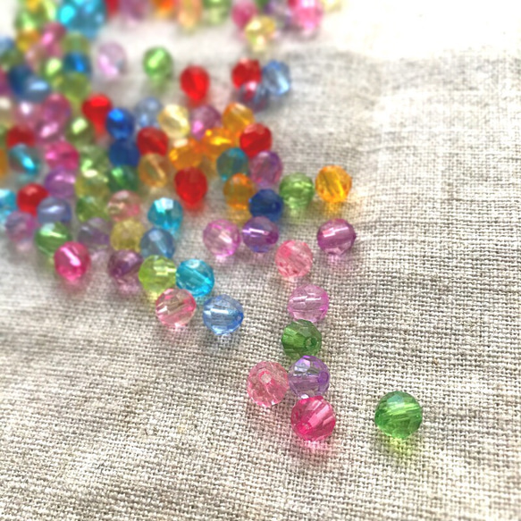 170000：125 キラキラビーズ 約6mmサイズ ビーズ 山森手芸店 通販  