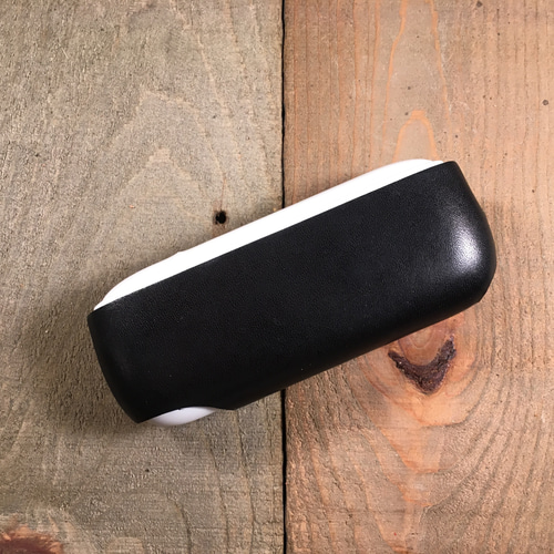 手縫い IQOS3 IQOS3 DUOケース 本革 ブラック×ナチュラル