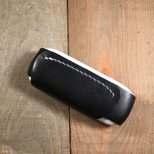手縫い IQOS3 IQOS3 DUOケース 本革 ブラック 栃木レザー使用