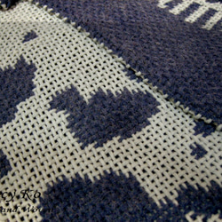 Nancy Ko手工梭織~天空藍雙層織圍巾-Dreamer-A125-超優惠特價品 第1張的照片