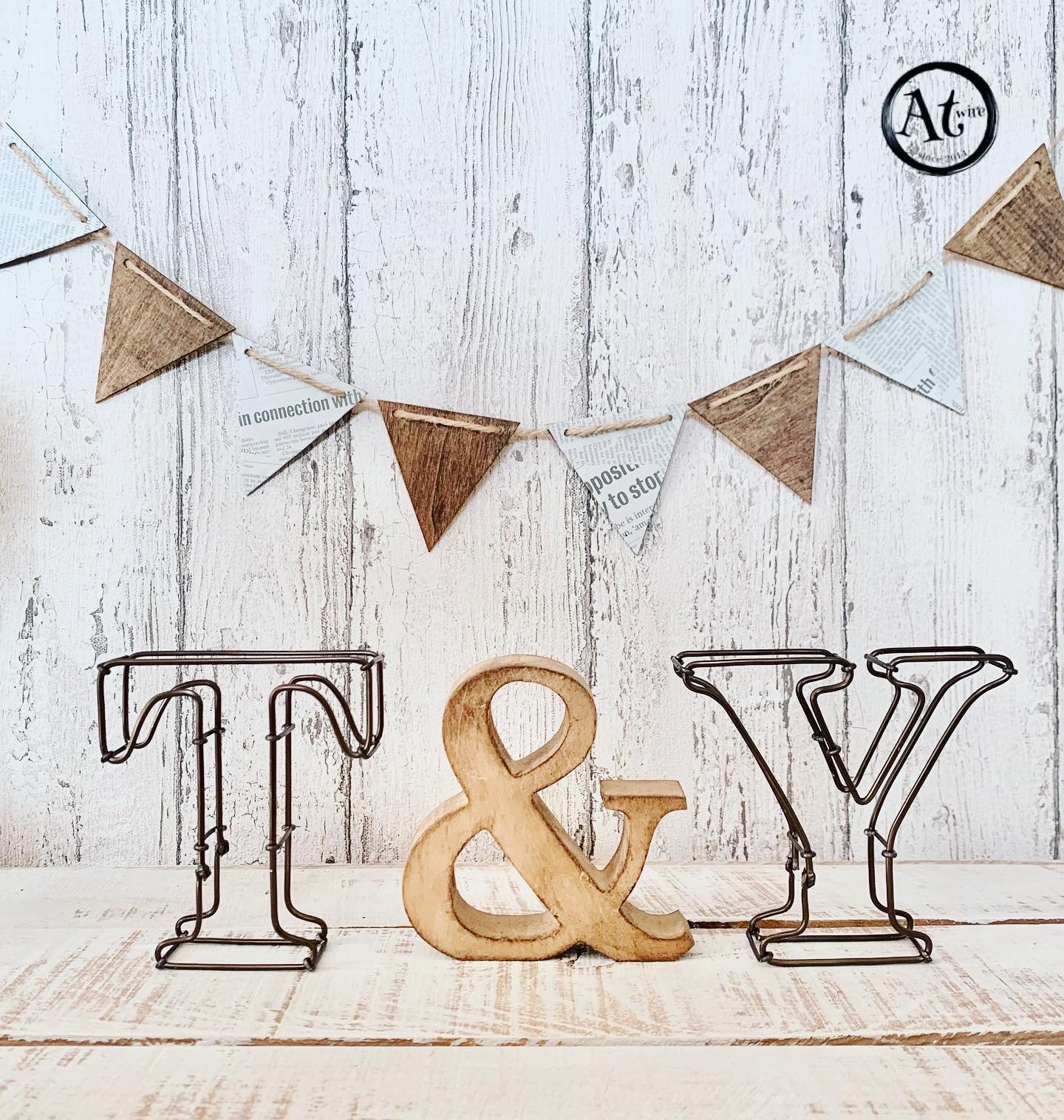 ml様確認用♡ウエディングバージョン・イニシャルオブジェ