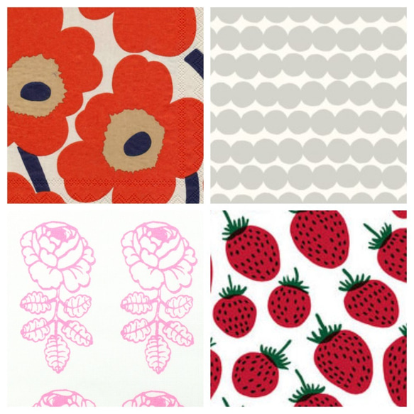 marimekko マリメッコ 超お買い得端切れセット 1枚目の画像