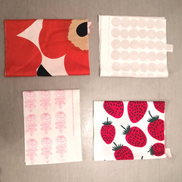 marimekko マリメッコ 超お買い得端切れセット 2枚目の画像