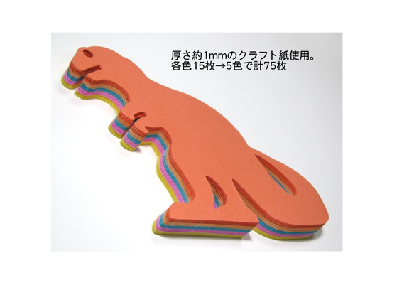 dinosaur Tyrannosaurus memo pad 第2張的照片