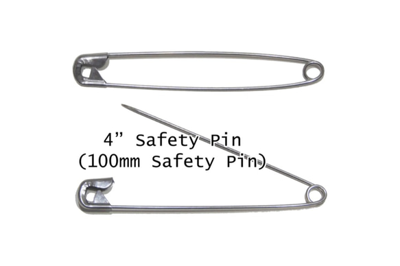 jumbo safety pin 4" (100 mm) 第1張的照片