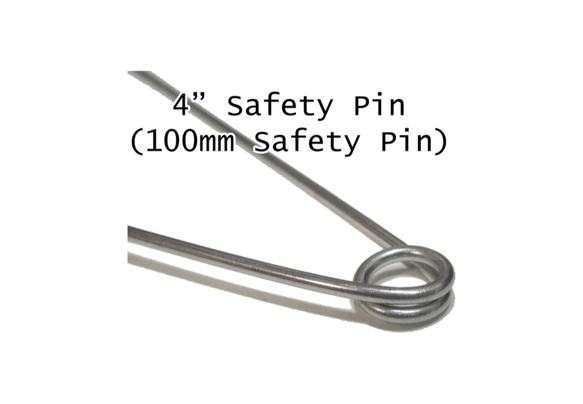 jumbo safety pin 4" (100 mm) 第2張的照片