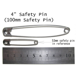 jumbo safety pin 4" (100 mm) 第3張的照片