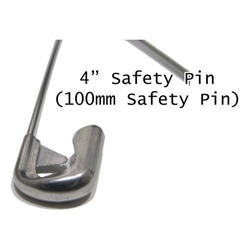 jumbo safety pin 4" (100 mm) 第5張的照片