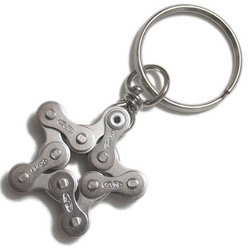 Bicycle Chain Star-Shape Key chain 第1張的照片