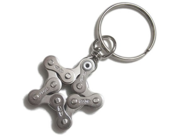 Bicycle Chain Star-Shape Key chain 第1張的照片