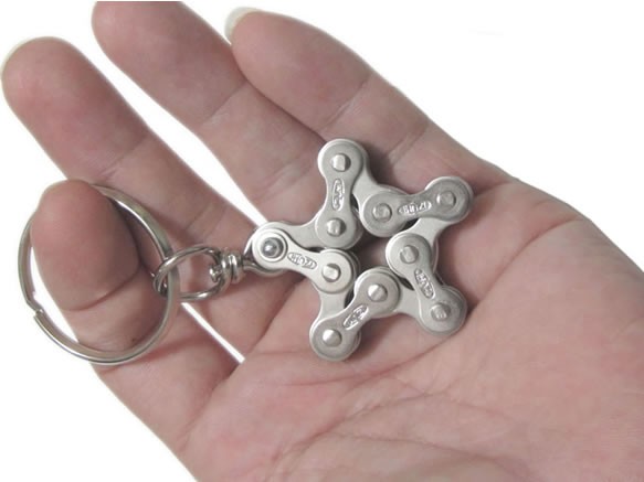 Bicycle Chain Star-Shape Key chain 第5張的照片