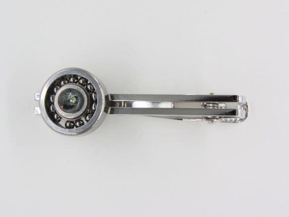 Rotating bearing tie clip black 第3張的照片