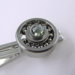 Rotating bearing tie clip black 第4張的照片