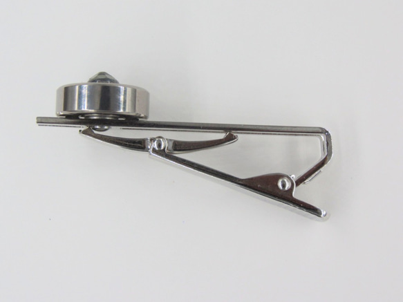 Rotating bearing tie clip black 第5張的照片