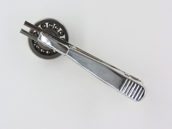 Rotating bearing tie clip black 第8張的照片