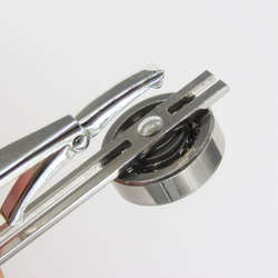 Rotating bearing tie clip black 第9張的照片