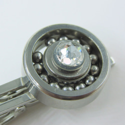 Rotating bearing tie clip white 第4張的照片