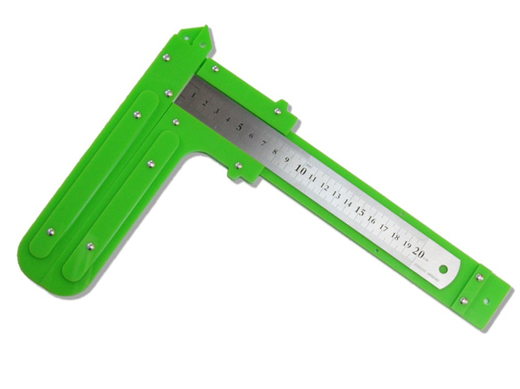 Simple type compact Long Jaw Vernier Caliper 第2張的照片