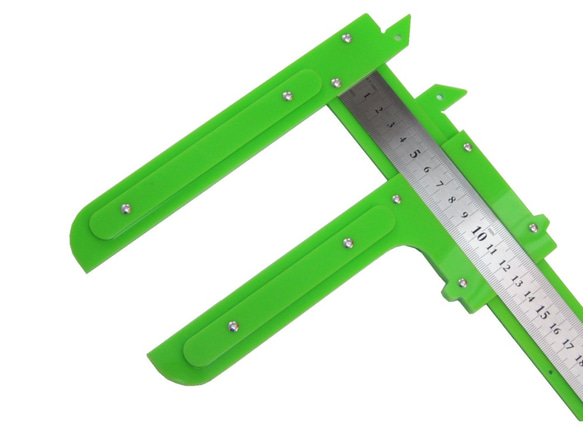 Simple type compact Long Jaw Vernier Caliper 第6張的照片