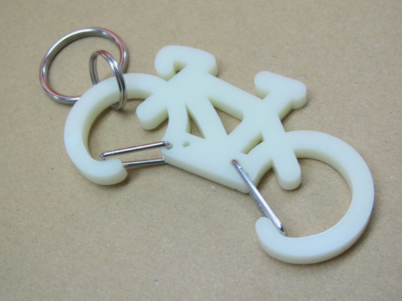 Bike Bicycle Carabiner keychain 第2張的照片