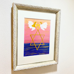 【Endless Love】永遠の愛　天使　マカバ瞑想　メッセージ☆ヒーリングアート　 6枚目の画像