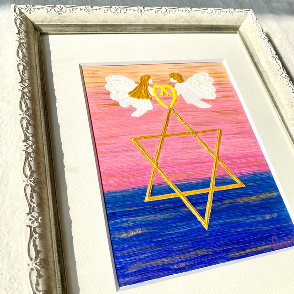 【Endless Love】永遠の愛　天使　マカバ瞑想　メッセージ☆ヒーリングアート　 9枚目の画像