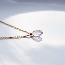 14KGF 40cm Necklace with Ametrine 第7張的照片