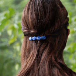 藍晶石髮夾 ~Federica 第3張的照片