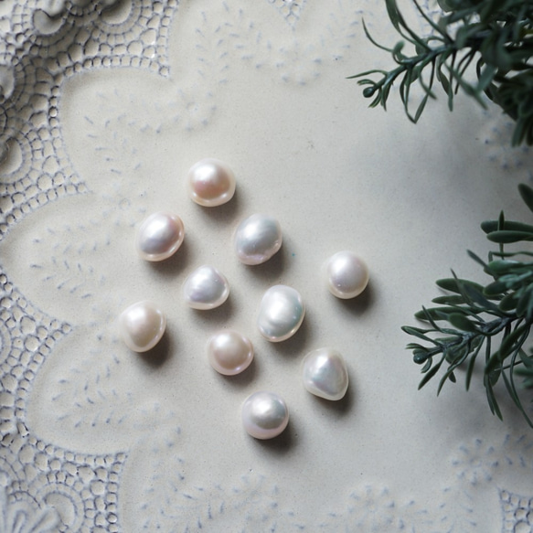 高品質大號巴洛克珍珠髮圈 - Agnes 第6張的照片